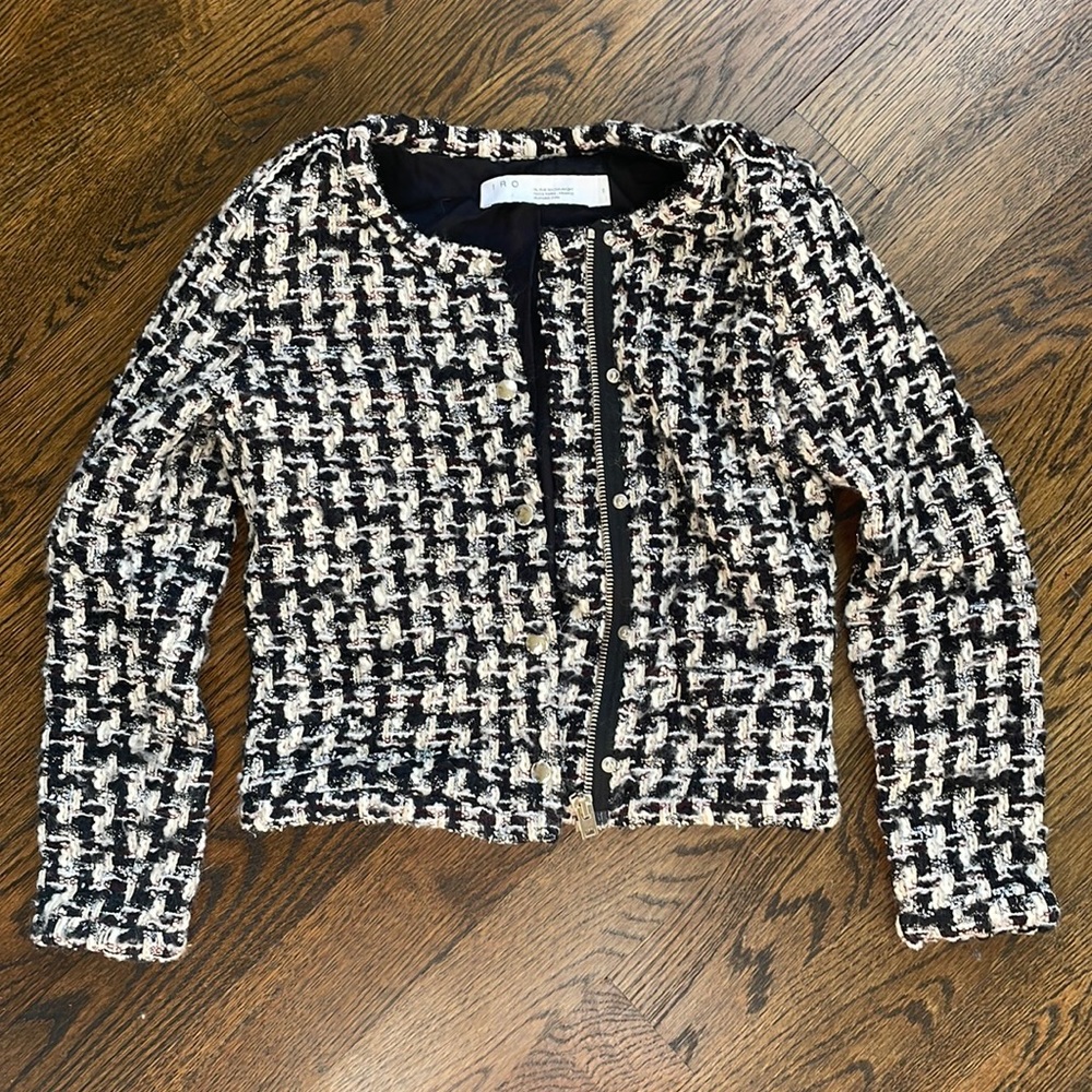 IRO tweed jacket size 34 (XS)